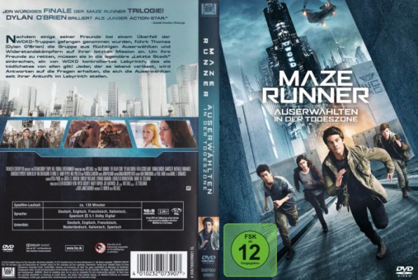 poster Maze Runner - Die Auserwählten in der Todeszone  (2018)